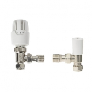 Drayton RT414 Angled TRV & Lockshield 15mm £21.99