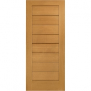 XL Modena External Oak Veneer Left Handed Fully Finished - D