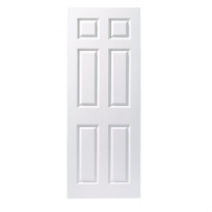 Wickes Woburn Internal Fire Door White Smooth Moulded 6 Pane