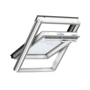 VELUX INTEGRA Electric White Painted Centre Pivot Roof Windo
