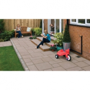 Marshalls Saxon Textured Mocha 300 x 300 x 35mm Paving Slab  £423.99