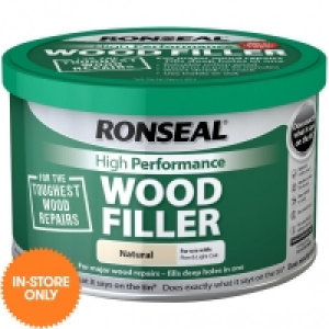 Ronseal Wood Filler High Performance Natural 275g £7.19