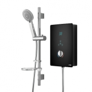 Wickes Hydro Touch Control Electric Shower Black 8.5kW £189.99