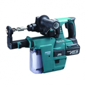 Makita 18V Li-ion SDS+ Rotary Hammer Drill + 2 Batteries DHR &pound;515.99