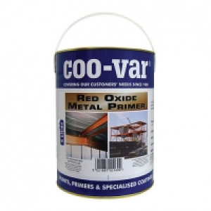 Coo-var Red Oxide Metal Primer 5L £29.99