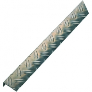 Wickes Checkerplate Aluminium Angle 53.6 x 29.5 x 1000mm £12.79