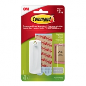 Command Sawtooth Sticky Nail White £2.84