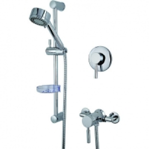 Wickes  Wickes Rayo Manual Mixer Shower Chrome