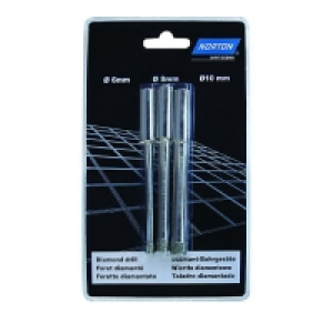 Wickes 6/8/10mm Diamond Tile Drill Bits Pack 3 &pound;19.99