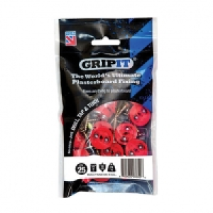 GripIt 16mm Plasterboard Fixing 5 x 30mm Pack of 25 &pound;14.99