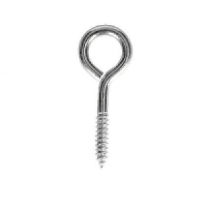 Wickes Screw Eyes Zinc Plated 55mm 10 Pack £3.59