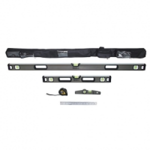 Wickes 5 Piece Level & Measuring Tool Set £41.99