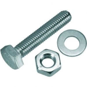 Wickes Hexagon Set Screws M10x50mm Pack 4 &pound;2.29