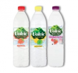 Volvic Touch of Fruit Strawberry, Lemon & Lime, Summer Fruit £0.75