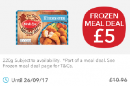 Birds Eye 12 Chicken Dippers £5.00
