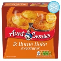 Tesco  Aunt Bessies 12 Bake At Home Yorkshires 370G