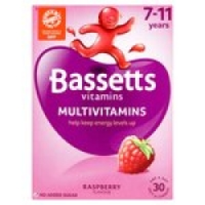 Bassetts 7-11 Multivitamin Raspberry £3.00