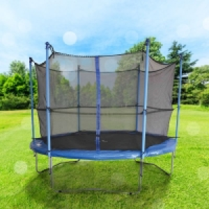 10ft Trampoline with Enclosure £110.00