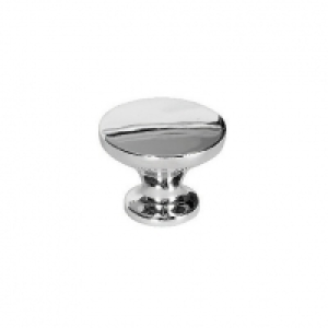 Wickes Victorian Knobs Polished Chrome Finish 38mm 6 Pack
