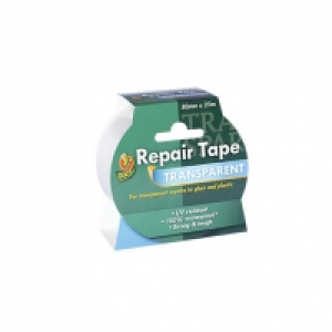 Duck Tape Repair Tape Transparent 50mm x 25m £4.99