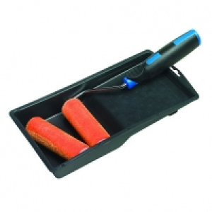 Wickes Mini Flock Roller Set 100mm