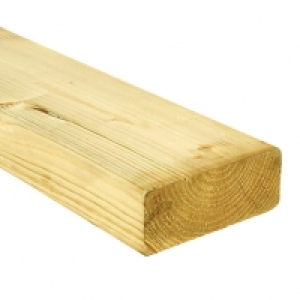 Wickes Treated Kiln Dried Regularised C16 45 x 120 x 3600mm