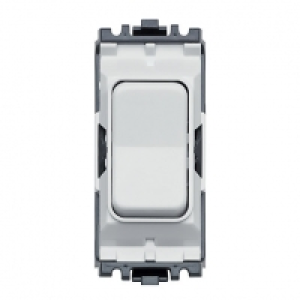 MK Grid 10A Retractive Switch &pound;7.49