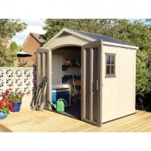 Keter Double Door Plastic Apex Shed 8x6