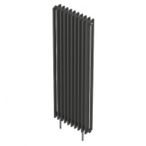 QRL Adagio Vertical Designer Radiator - Anthracite 2000 x 59 &pound;262.49