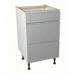 Wickes Madison Grey Drawer Unit 500mm &pound;205.00