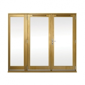 Wickes Albery Pattern 10 Solid Oak Laminate French Doors 6ft
