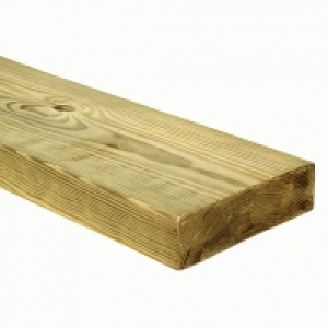 Wickes Homegrown Treated Studwork (Cls) 38 x 140 x 2400mm Si
