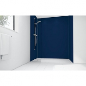 Wickes Atlantic Matte Acrylic 1700 x 900 2 Sided Shower Pane