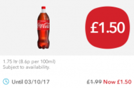 Coca Cola £1.50