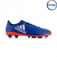 InterSport Adidas Kids X 16.4 FxG Blue Football Boots