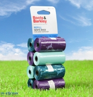 InExcess  Boots & Barkley Dog Waste Bags 8 Rolls - 120 Bags