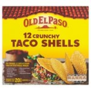 Old El Paso Crunchy Taco Shells x12 £1.52