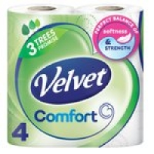 Velvet Comfort Toilet Tissue £1.80