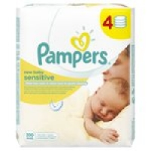 Pampers Sensitive Baby Wipes £3.27