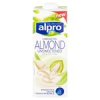 Morrisons  Alpro Long Life Almond Unroasted Milk Alternati