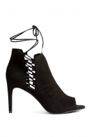 HM   Peep-toe ankle boots