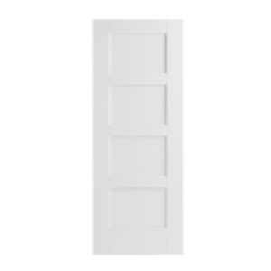 Wickes Barton Internal Softwood Door White Primed 4 Panel 19 £89.99