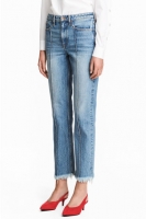 HM   Straight Cropped High Jeans