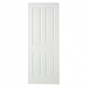 Wickes  Wickes Stirling Internal Fire Door White Smooth Moulded 4 Pa