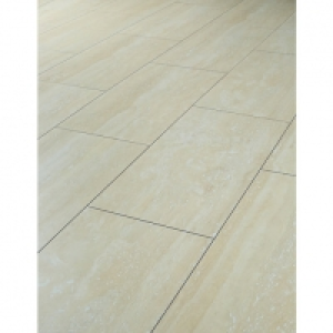 Wickes  Wickes Travertine Tile Effect Laminate Flooring