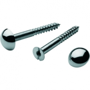 Wickes Mirror Screws No.8x23mm Pack 4 £2.99