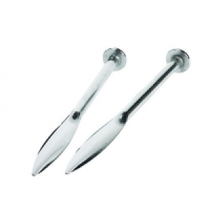 Wickes Drop Forged Brick Line Pins Pack 2 £5.99