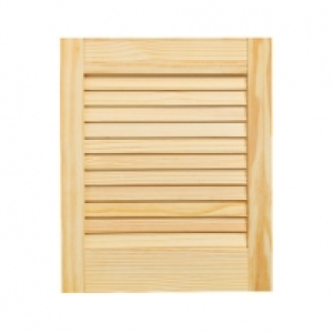 Wickes Internal Closed Louvre Door Pine 457 x 381mm