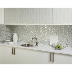 Wickes Mirror Glass 2.3 x 2.3 Mosaic 30.6 x 30.6cm
