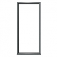Wickes  Wickes Exterior Hardwood Veneer Door Frame Grey 2132mm x 928